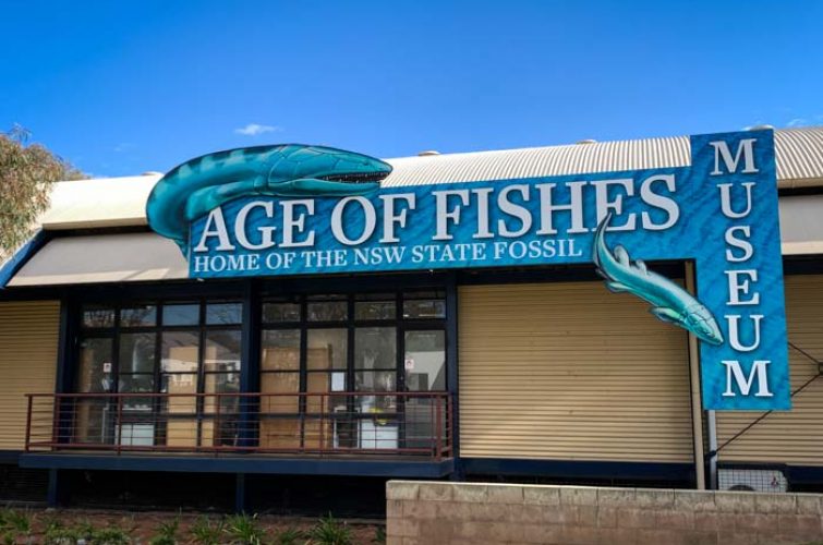 The Age of Fishes Museum at Canowindra
