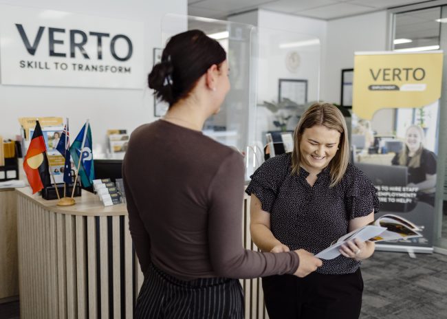 VERTO: training and employment changing lives and communities