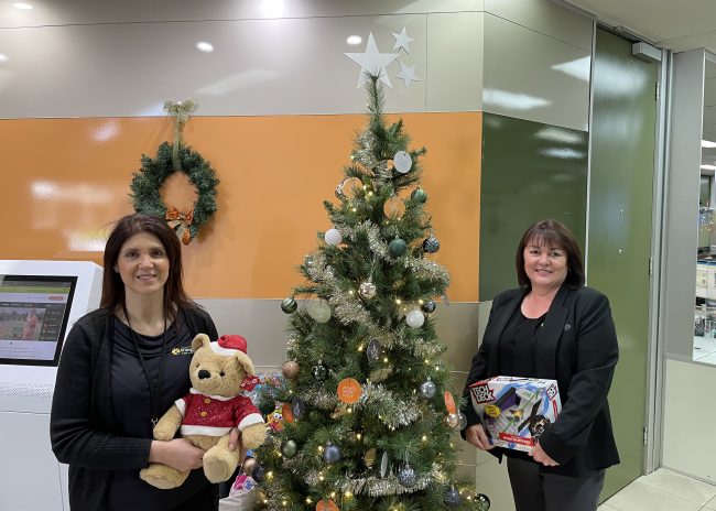 Orange Credit Union Supports The Salvation Army Toy And Gift Drive